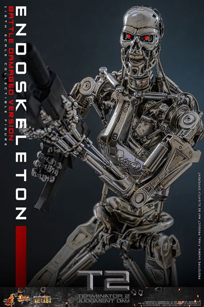 【ムービー・マスターピース DIECAST】 『ターミネーター2』1/6スケールフィギュア エンドスケルトン（バトルダメージ）