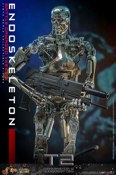 【ムービー・マスターピース DIECAST】 『ターミネーター2』1/6スケールフィギュア エンドスケルトン（バトルダメージ）