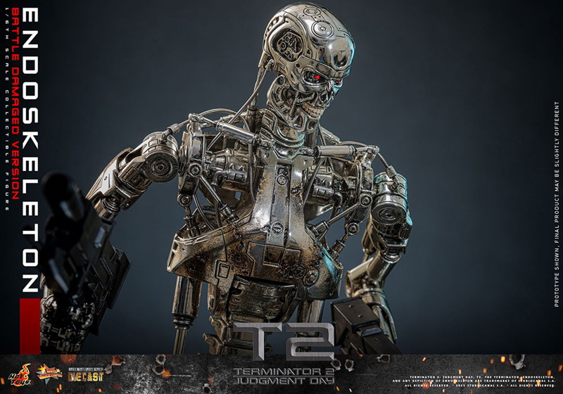 【ムービー・マスターピース DIECAST】 『ターミネーター2』1/6スケールフィギュア エンドスケルトン（バトルダメージ）