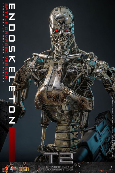 【ムービー・マスターピース DIECAST】 『ターミネーター2』1/6スケールフィギュア エンドスケルトン（バトルダメージ）