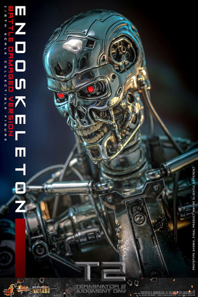 【ムービー・マスターピース DIECAST】 『ターミネーター2』1/6スケールフィギュア エンドスケルトン（バトルダメージ）
