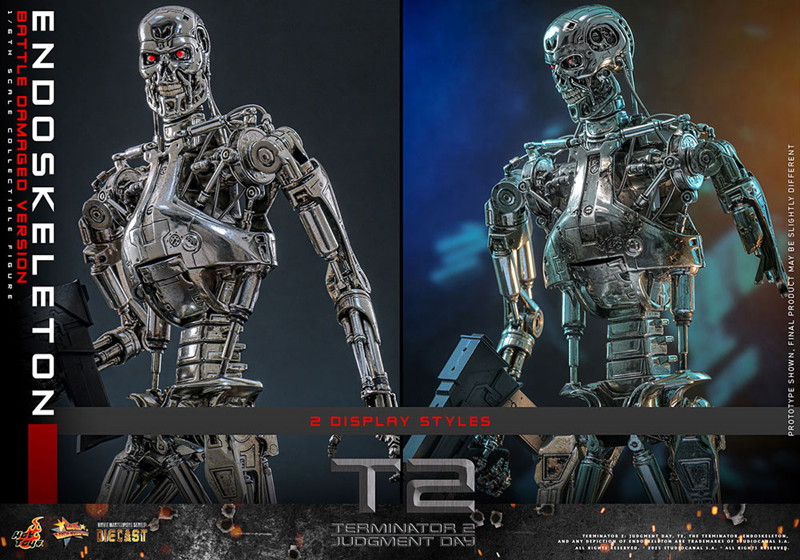 【ムービー・マスターピース DIECAST】 『ターミネーター2』1/6スケールフィギュア エンドスケルトン（バトルダメージ）