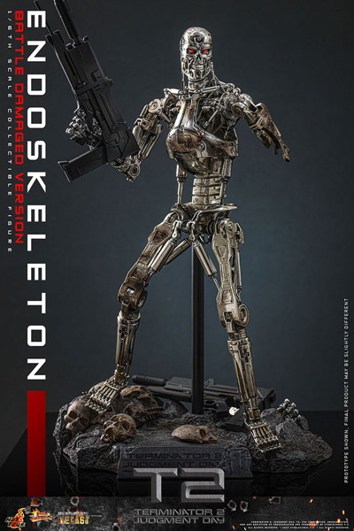 【ムービー・マスターピース DIECAST】 『ターミネーター2』1/6スケールフィギュア エンドスケルトン（バトルダメージ）