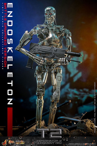 【ムービー・マスターピース DIECAST】 『ターミネーター2』1/6スケールフィギュア エンドスケルトン（バトルダメージ）