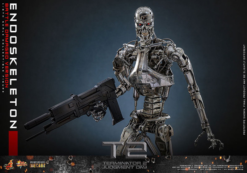 【ムービー・マスターピース DIECAST】 『ターミネーター2』1/6スケールフィギュア エンドスケルトン（バトルダメージ）