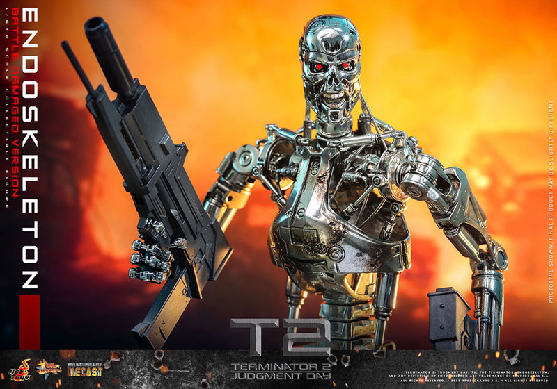 【ムービー・マスターピース DIECAST】 『ターミネーター2』1/6スケールフィギュア エンドスケルトン（バトルダメージ）