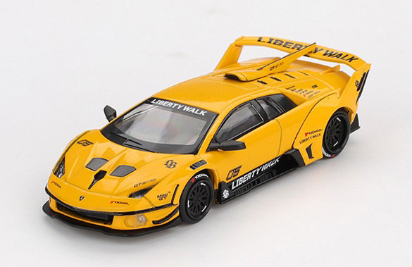 LB-Silhouette WORKS ランボルギーニ ムルシエラゴ GT EVO イエロー(左ハンドル)