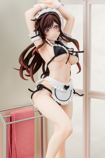 水原千鶴 メイドビキニniお着替えフィギュア 彼女、お借りします
