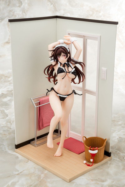 水原千鶴 メイドビキニniお着替えフィギュア 彼女、お借りします