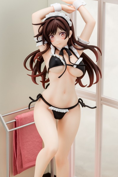 水原千鶴 メイドビキニniお着替えフィギュア 彼女、お借りします