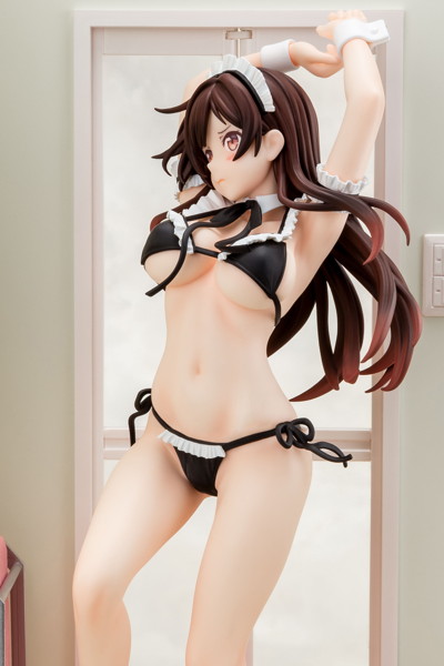 水原千鶴 メイドビキニniお着替えフィギュア 彼女、お借りします