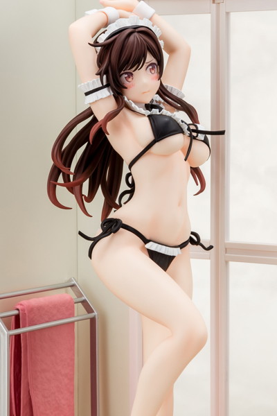 水原千鶴 メイドビキニniお着替えフィギュア 彼女、お借りします