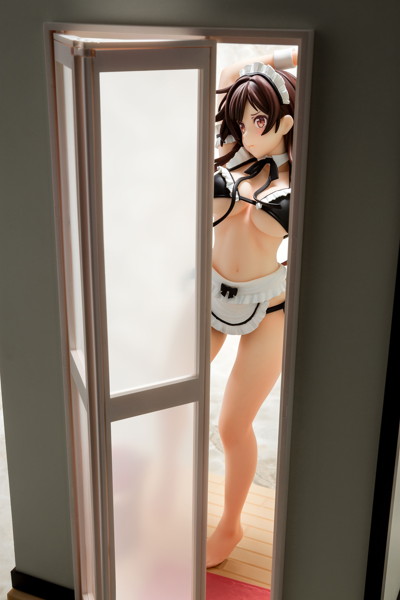水原千鶴 メイドビキニniお着替えフィギュア 彼女、お借りします