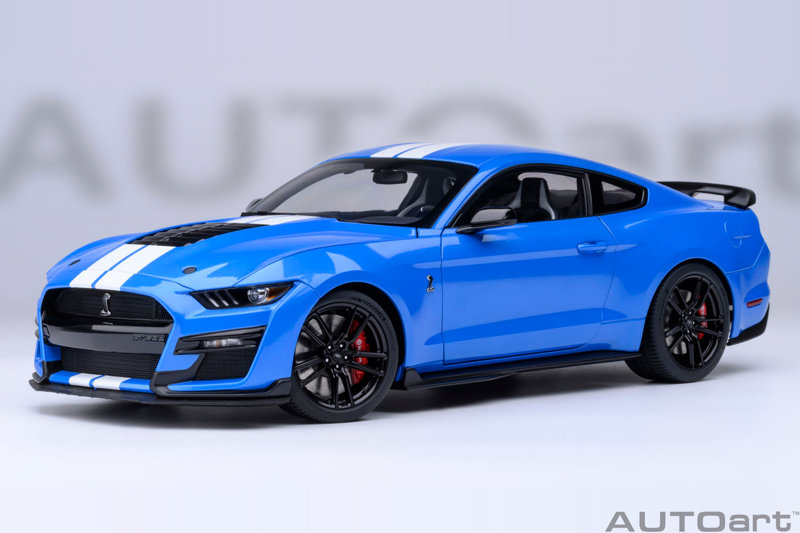 フォード マスタング シェルビー GT500 （ブルー/ホワイト・ストライプ） 32,054円