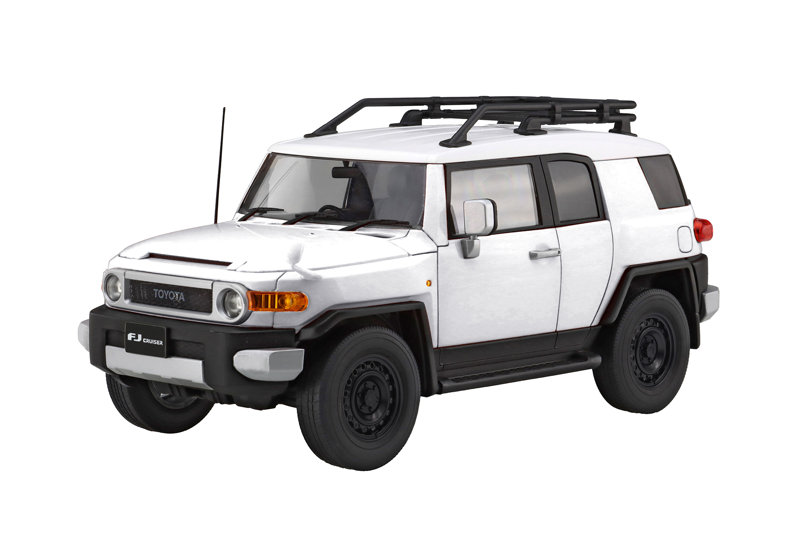 車NEXT-27EX-1 1/24 車NEXTシリーズ No.27 EX-1 トヨタFJクルーザー（ホワイト/2011）（特別仕様/アウトドアパーツ付き）