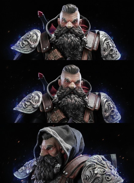 005_Eternal Expedition Dwarf Assassin Verdred Anvil（ヴァードレッド・アンビル） 1/12スケール可動...