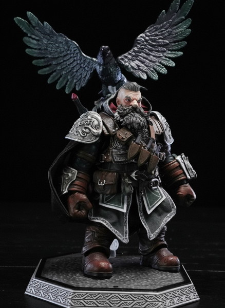005_Eternal Expedition Dwarf Assassin Verdred Anvil（ヴァードレッド・アンビル） 1/12スケール可動...