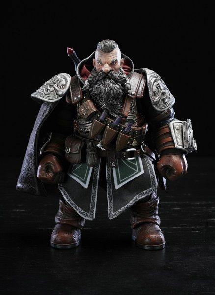 005_Eternal Expedition Dwarf Assassin Verdred Anvil(ヴァードレッド・アンビル) 1/12スケール可動フィギュア