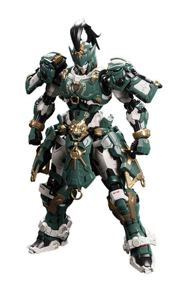 006_ZEN Of Collectible(蔵道模型) CD-AS-01 巡界使-龍戟(じゅんかいし-りゅうげき) 合金モデルキット