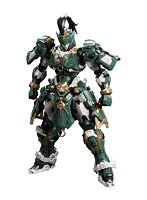 006_ZEN Of Collectible（蔵道模型） CD-AS-01 巡界使-龍戟（じゅんかいし-りゅうげき） 合金モデルキット