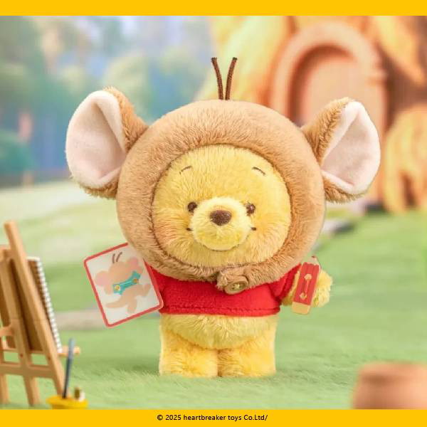 ディズニー くまのプーさんと親友のルー ぬいぐるみマスコット（1BOX=6個入）