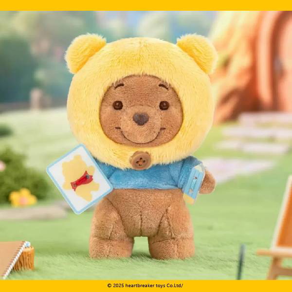 ディズニー くまのプーさんと親友のルー ぬいぐるみマスコット（1BOX=6個入）