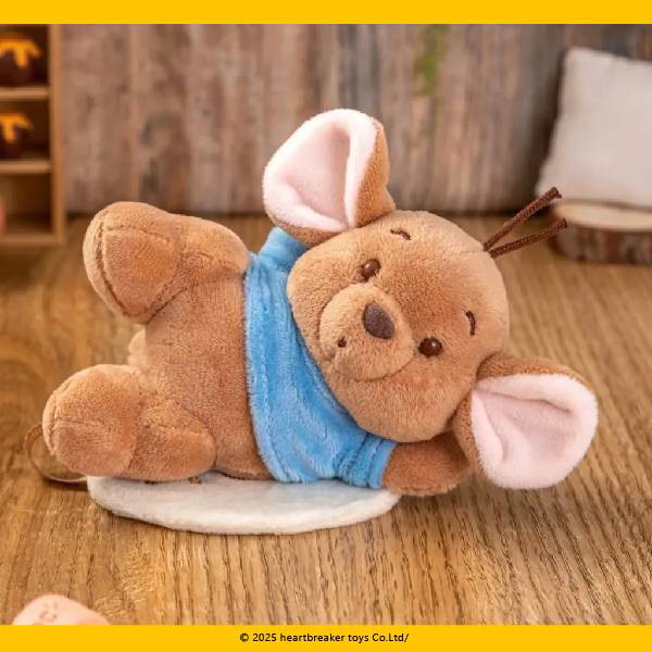 ディズニー くまのプーさんと親友のルー ぬいぐるみマスコット（1BOX=6個入）