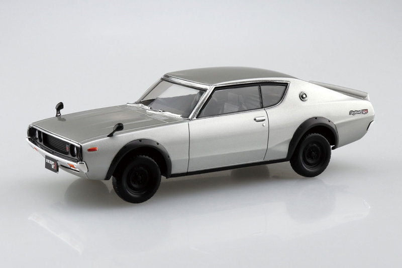 24-SR ニッサン C110スカイラインGT-R（シルバー） 楽プラ スナップキット