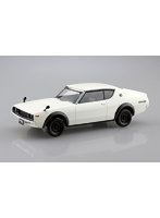 24-WE ニッサン C110スカイラインGT-R(ホワイト) 楽プラ スナップキット