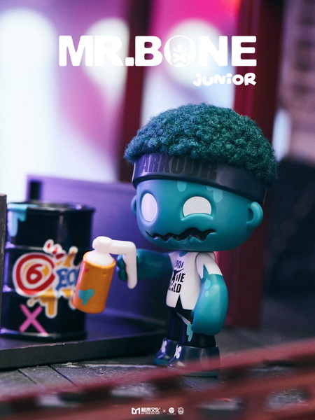 MR.BONE「ジュニア（ゾンビーズブロック）」（全9種＋2） 1BOX:9個入