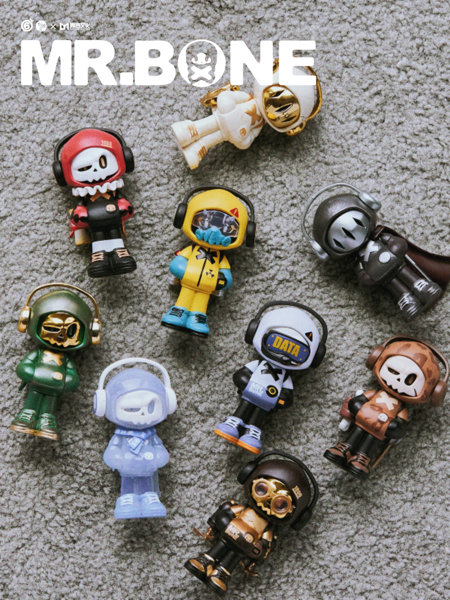 MR.BONE「ミニ(タイムトラベラー)」(全9種+2) 1BOX:9個入