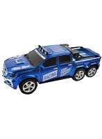 ミニカーR/C 6ホイール ブルー