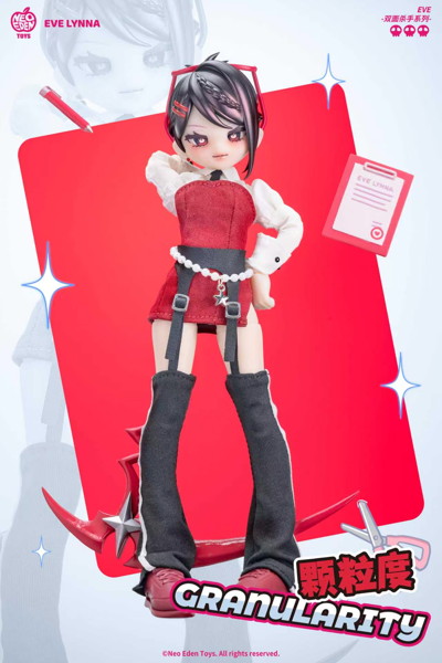 001_NEO EDEN TOYS Eve lynna 双面の殺し屋シリーズ トレーディングドール（1BOX=6個入）