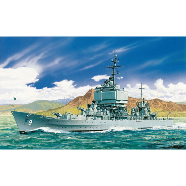 DR7091 アメリカ海軍 原子力ミサイル巡洋艦 U.S.S. ロングビーチ CGN-9
