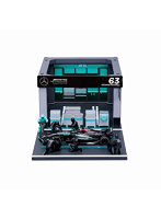 メルセデス-AMG ペトロナス F1チーム PIT PASS セット W15 No.63 G.ラッセル(クルー×6pcs パドックガレージ)