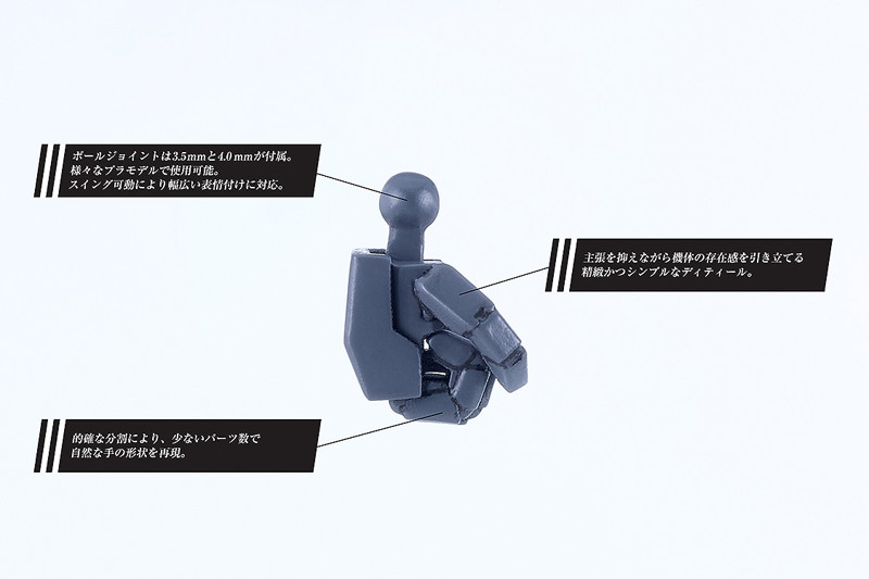 MODEROID Tハンドセット 角/M from ティタノマキアSIDE:CE