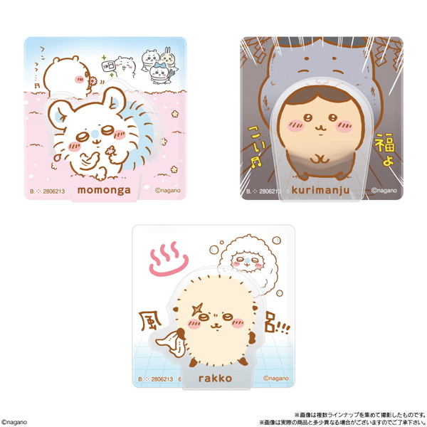 ちいかわアクリルシーンクリップビスケット （全13種） 1BOX:10個入