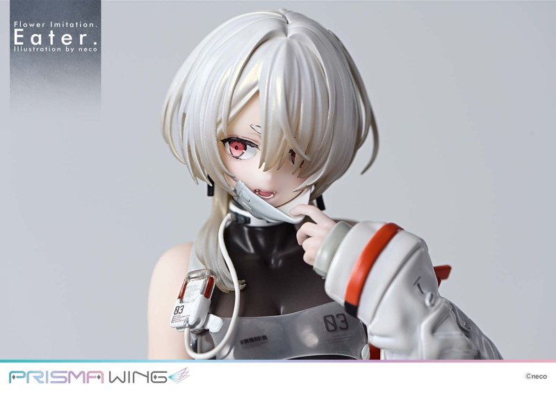 PRISMA WING Flower Imitation. Eater. Illustration by neco 1/7 スケール 完成品フィギュア