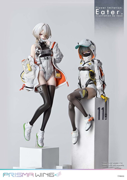 PRISMA WING Flower Imitation. Eater. Illustration by neco 1/7 スケール 完成品フィギュア