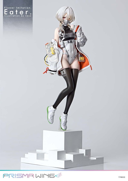PRISMA WING Flower Imitation. Eater. Illustration by neco 1/7 スケール 完成品フィギュア