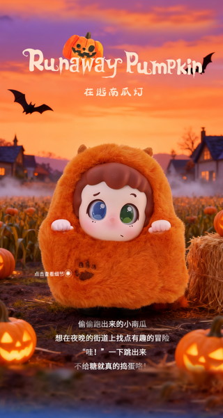 FANCY UP piny Trick or Treat!シリーズ トレーディングプラッシュ(1BOX=6個入)