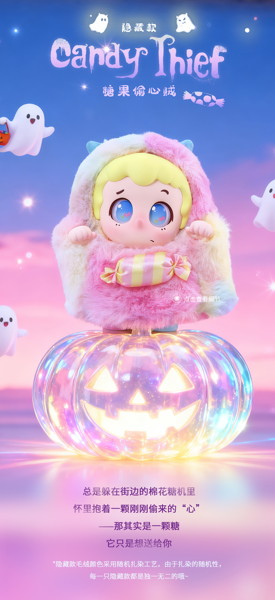 FANCY UP piny Trick or Treat!シリーズ トレーディングプラッシュ(1BOX=6個入)