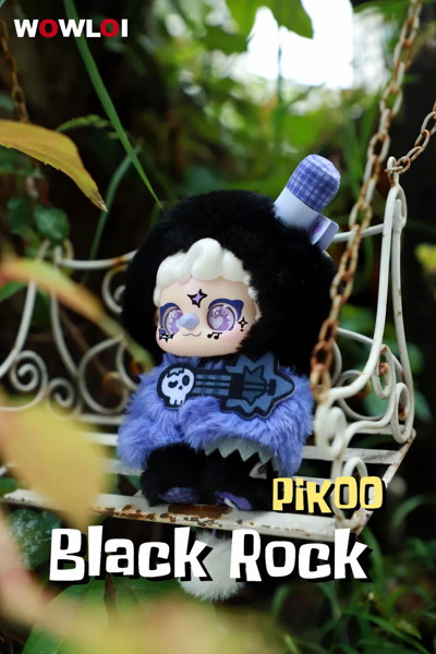 FRIENDSHEEP PIKOO PUPU ロックスクワッドシリーズ トレーディングプラッシュ(1BOX=6個入)