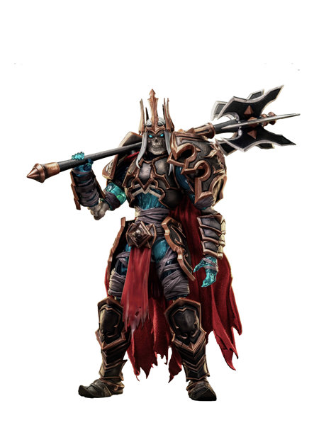 GreyKnight Monsters-04 Immortal King（イモータル・キング） 1/10スケール可動フィギュアのサムネイル画像
