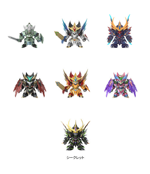 MOTOR NUCLEAR 星甲魂将伝シリーズ トレーディングフィギュア Vol.2（1BOX=6個入）