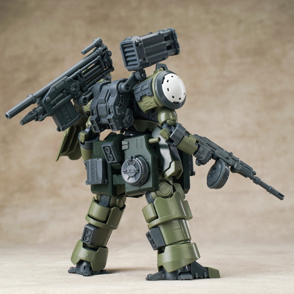 SHEIK MAINLAND ULTRA ACTION TROOPERシリーズ 砲撃型ザロヴ（ZAROV） 1/144スケール プラスチックモデルキット（グリーン）