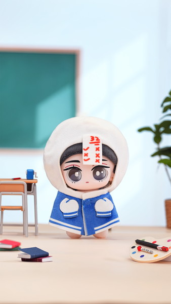 YU TONG×非人哉(ひとにあらざるかな) おてて出してシリーズ トレーディングプラッシュ(1BOX=6個入)