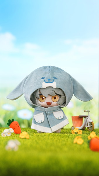 YU TONG×非人哉(ひとにあらざるかな) おてて出してシリーズ トレーディングプラッシュ(1BOX=6個入)