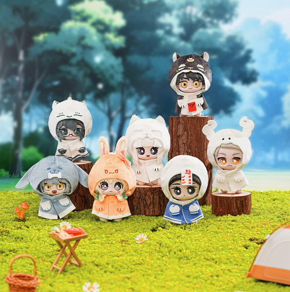 YU TONG×非人哉(ひとにあらざるかな) おてて出してシリーズ トレーディングプラッシュ(1BOX=6個入)