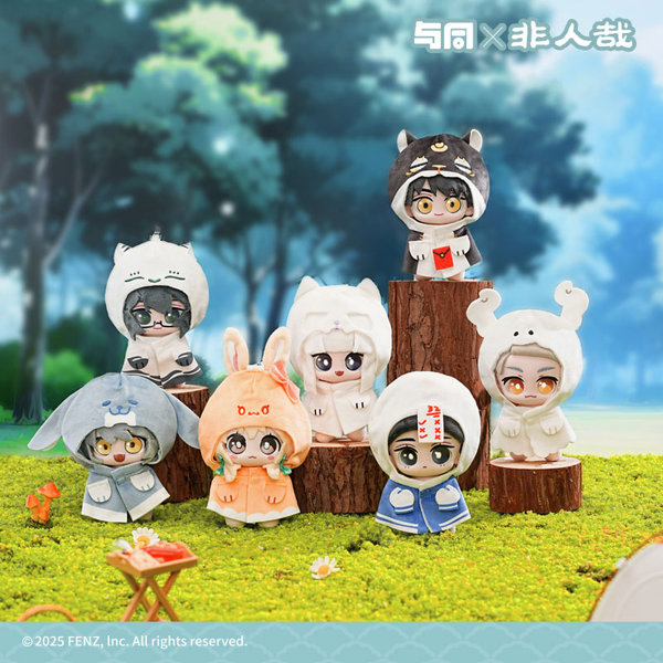 YU TONG×非人哉(ひとにあらざるかな) おてて出してシリーズ トレーディングプラッシュ(1BOX=6個入)